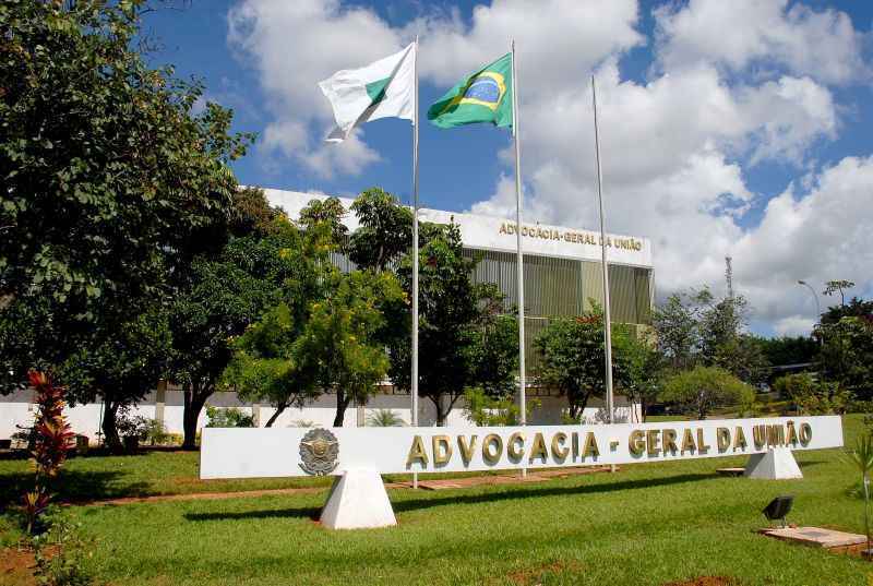 Fachada da sede da Advocacia-Geral da União (AGU