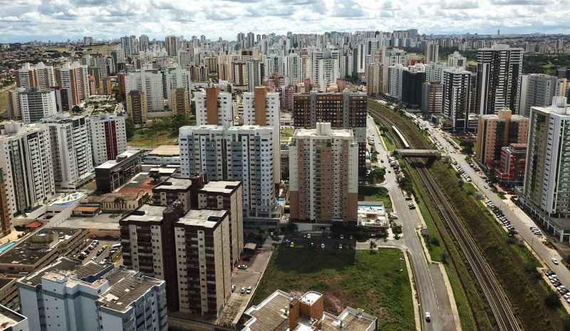 Vista aérea de Águas Claras