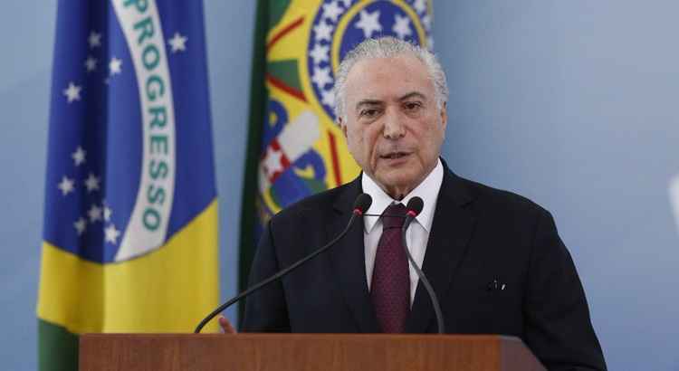 Em um tom alterado em relação à postura natural, Temer não poupou críticas e, visivelmente, estava irritado