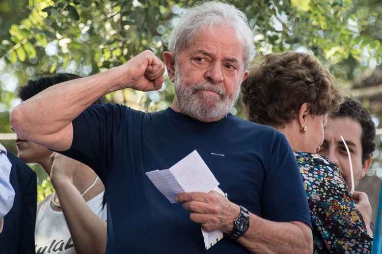 Lula está preso desde o dia 7 de abril em uma 