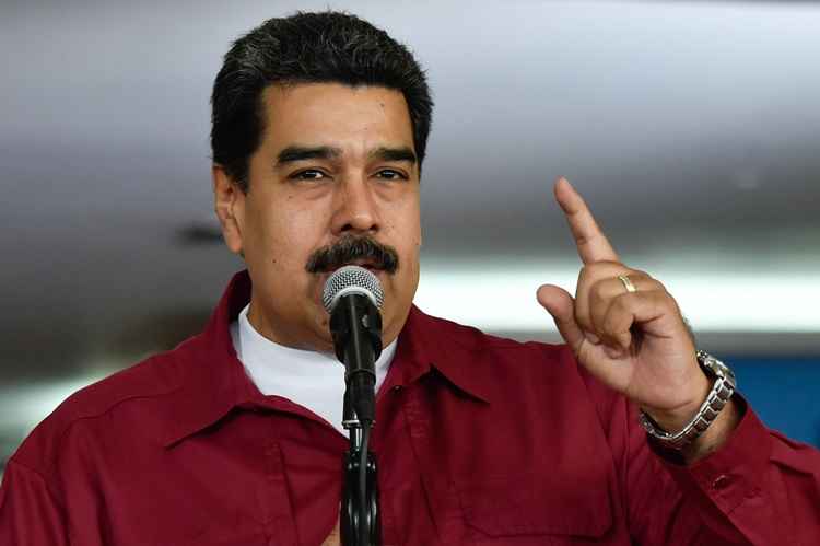 O presidente da Venezuela, Nicolás Maduro