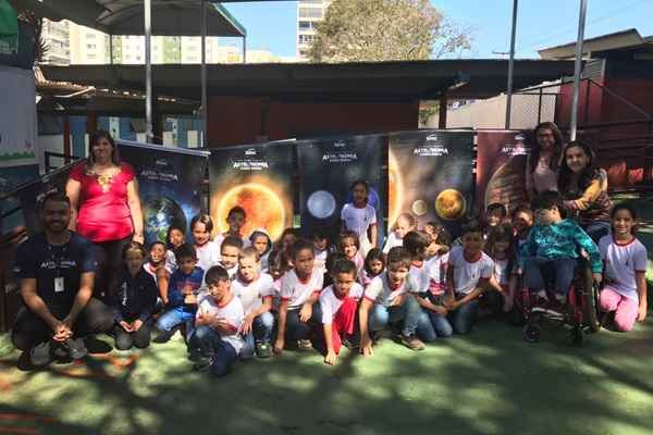 O Astronomia sobre Rodas poderá ser exibido para todos os alunos de escolas públicas do DF