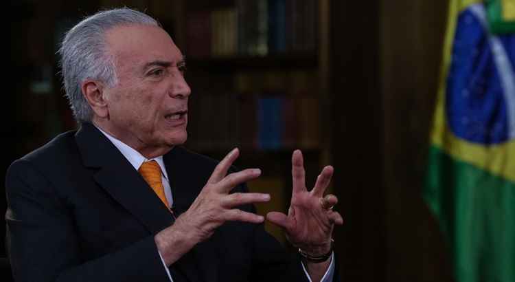 Michel Temer concede entrevista exclusiva para os veículos da EBC