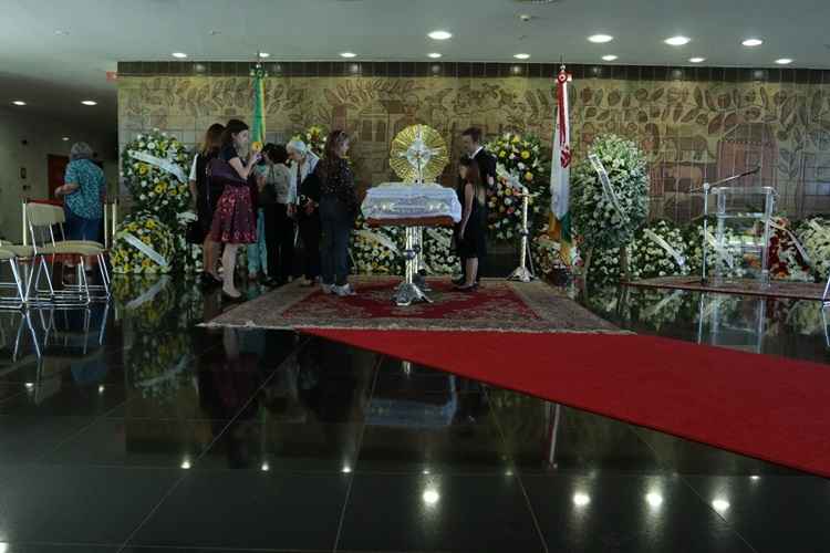 Velório do ministro Marcelo Pimentel