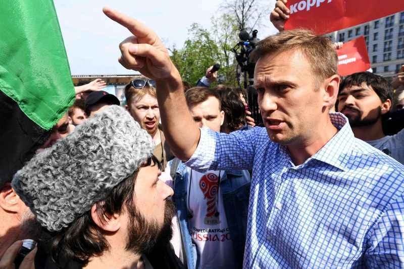 Ele foi detido durante manifestação contra o presidente Vladimir Putin