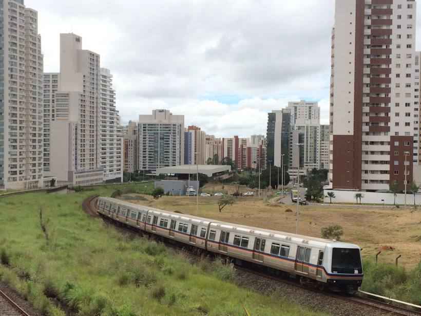 Os passageiros que saem de Ceilândia, sentido Central, devem desembarcar em Águas Claras para trocar de vagão