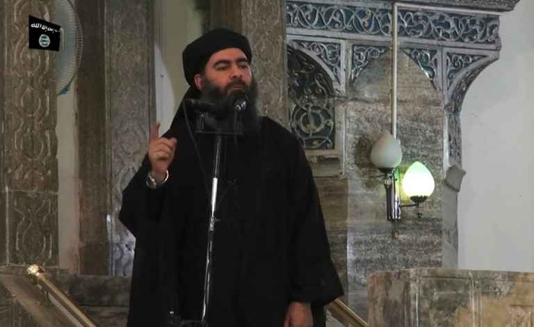 Chefe do Estado Islâmico (EI), Abu Bakr al-Baghdadi, em imagem de 5 de julho de 2014