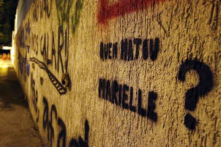 Muro com os dizeres: quem matou Marielle?