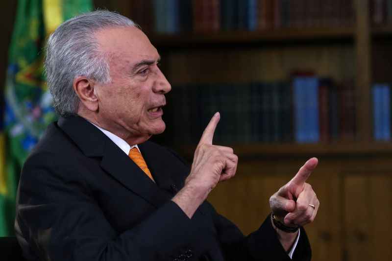 O encontro não consta na agenda oficial do presidente e ocorre no dia em que o governo Temer completa dois anos