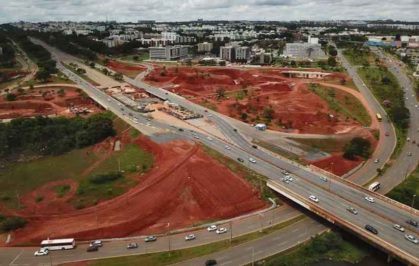 A Ligação Torto-Colorado faz parte do projeto do Trevo de Triagem Norte