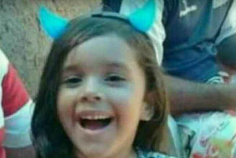 Maria Eduarda, tinha apenas 5 anos, e morreu com um tiro na cabeça e outro no abdômen