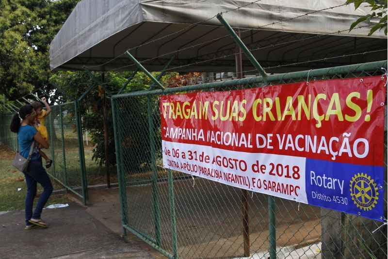 Os postos de saúde da capital federal funcionam de segunda a sexta-feira, das 8h às 17h: mutirão