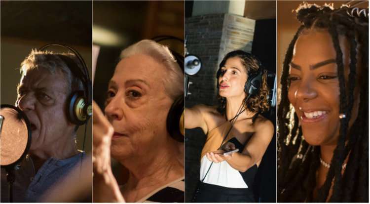 Nomes de peso como Chico Buarque, Fernanda Montenegro, Camila Pitanga e Ludmilla são algumas das vozes que ecoam em 'Manifestação'