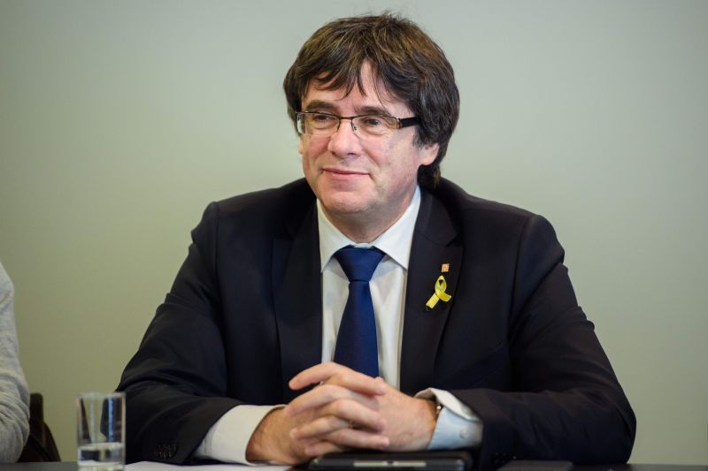 Puigdemont foi detido no final de março no norte da Alemanha, onde se encontrava desde que colocado em liberdade