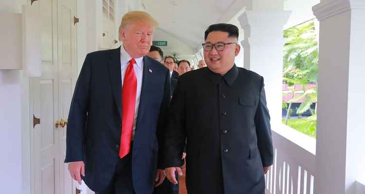 trump e kim