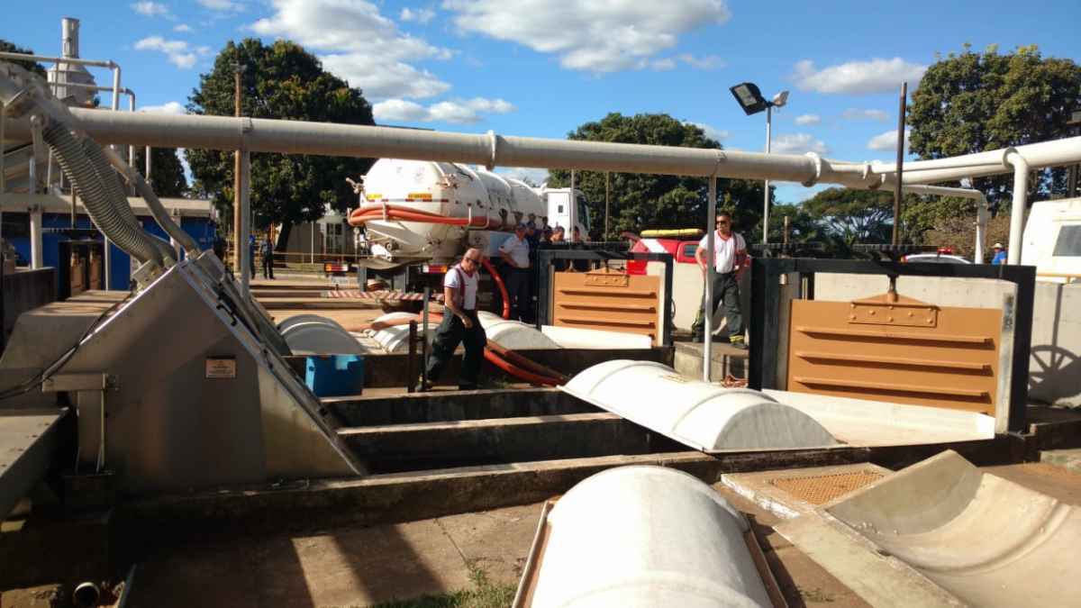 Estação de Tratamento de Esgoto da Caesb