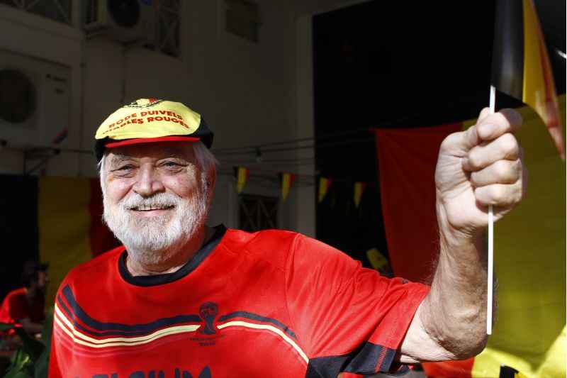 O belga Hugo Pierrard aposta na Bélgica como campeã da Copa