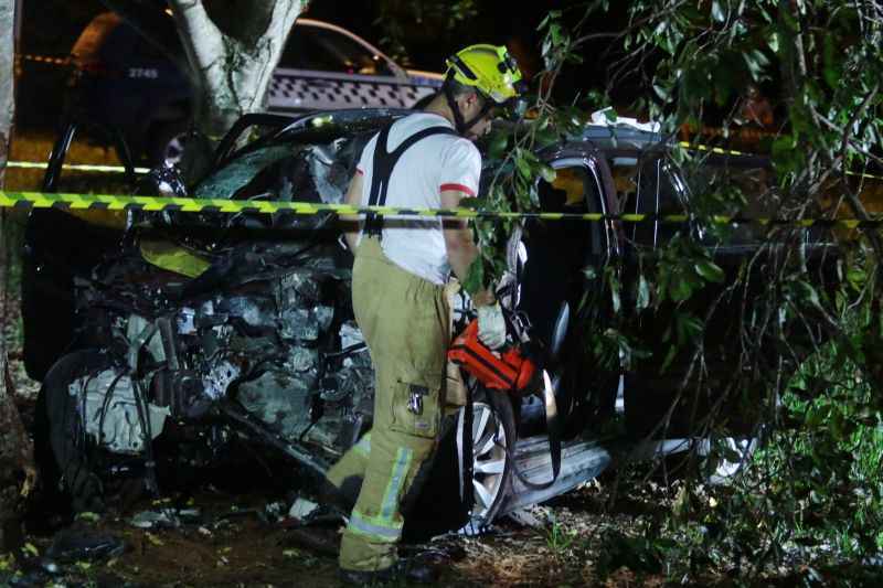 carro que atropelou e matou casal de idosos