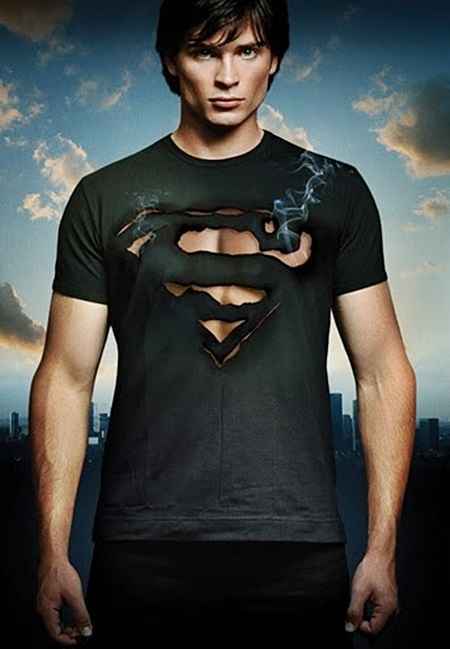 Tom Welling deu vida a Clark Kent durante dez anos (2001-2011) na série Smallville