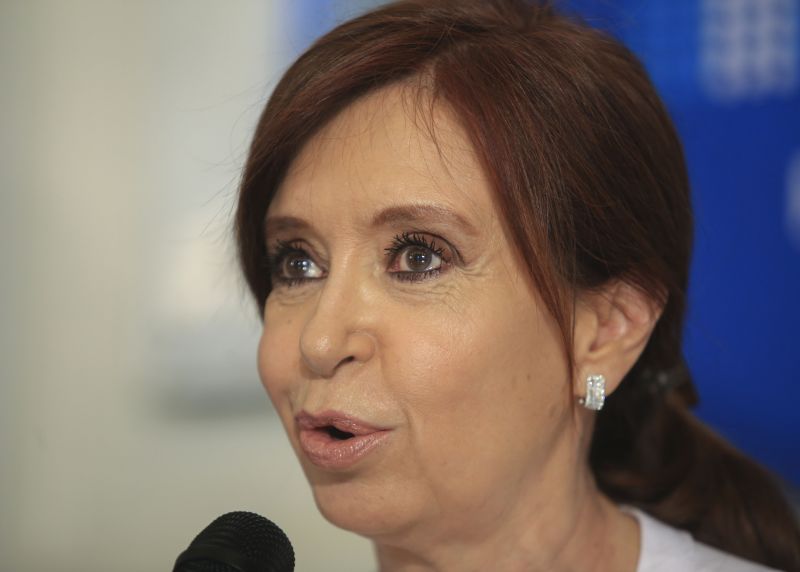 A ex-presidenta argentina Cristina Kirchner