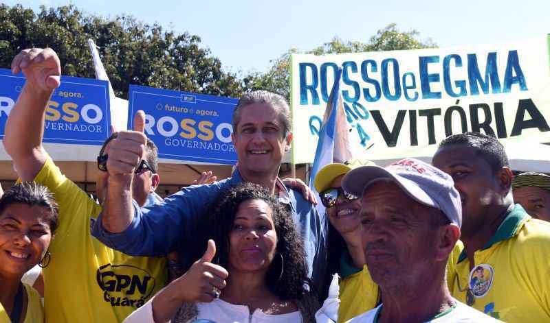 O deputado Rogério Rosso disputará o Buriti com apoio de evangélicos e de Cristovam