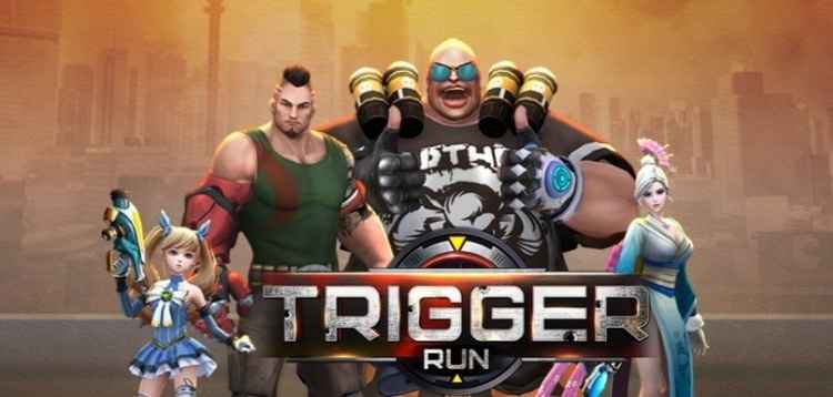 Imagem do jogo de tiro em primeira pessoa Trigger Run