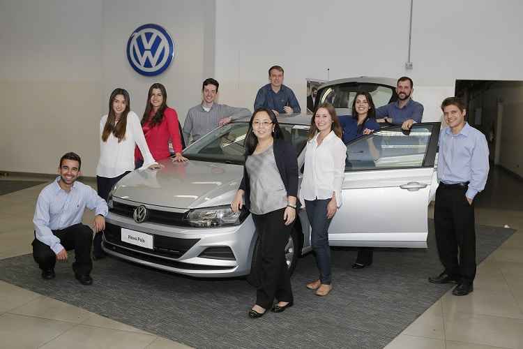 Equipe de trainees da Volkswagen