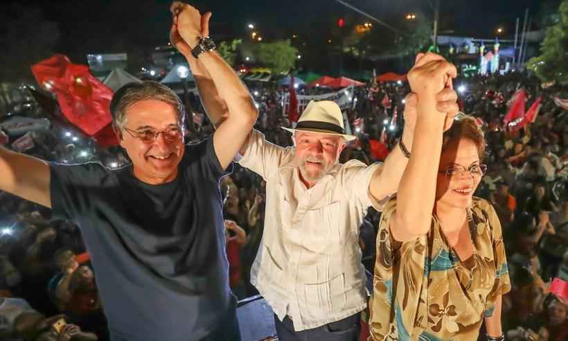 Lula disse que gostaria de fazer campanha para Pimentel e Dilma, em Minas Gerais