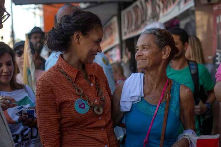 Marina Silva (Rede) afirma que não pretende mudar estratégia para conquistar mais votos femininos