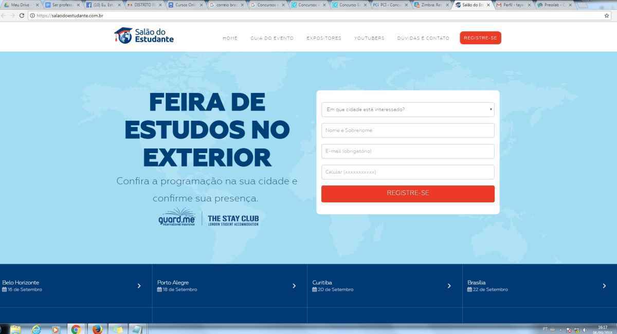 A entrada na feira é gratuita, mas é preciso fazer inscrição no site.