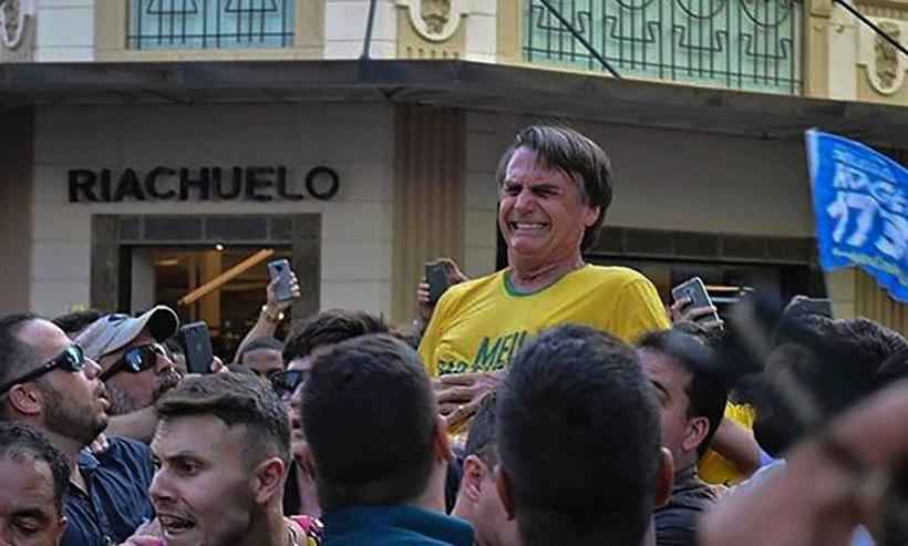 Bolsonaro chegou em estado 