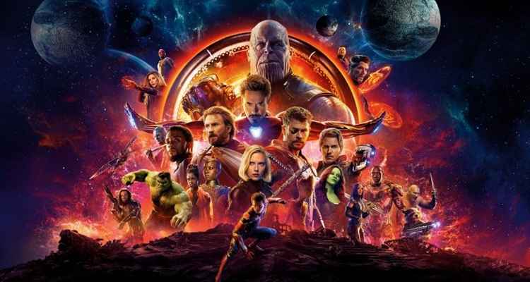 'Vingadores: Guerra infinita' é a quarta maior bilheteria da história do cinema