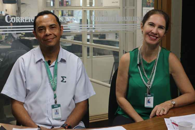 Alessandro e Cynthia: professores do Sigma apostam em prova mais conteudista