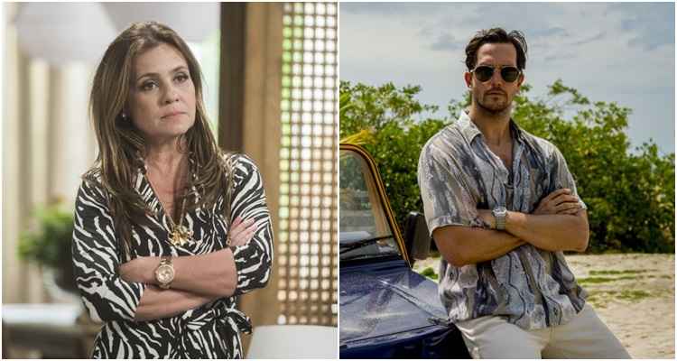 'Segundo sol': Laureta (Adriana Esteves) atirará no amante, enquanto Remy (Vladimir Brichta) voltará para trama