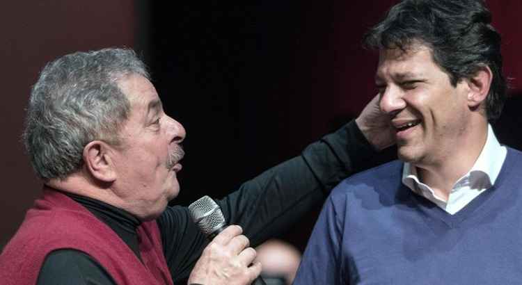 Lula e Fernando Haddad