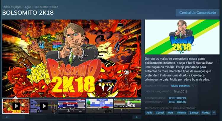 Fala que é gamer, mas nunca jogou este jogo ”