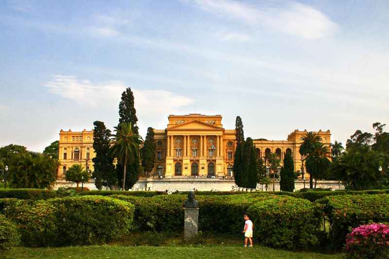 Museu do Ipiranga, no Ipiranga, São Paulo