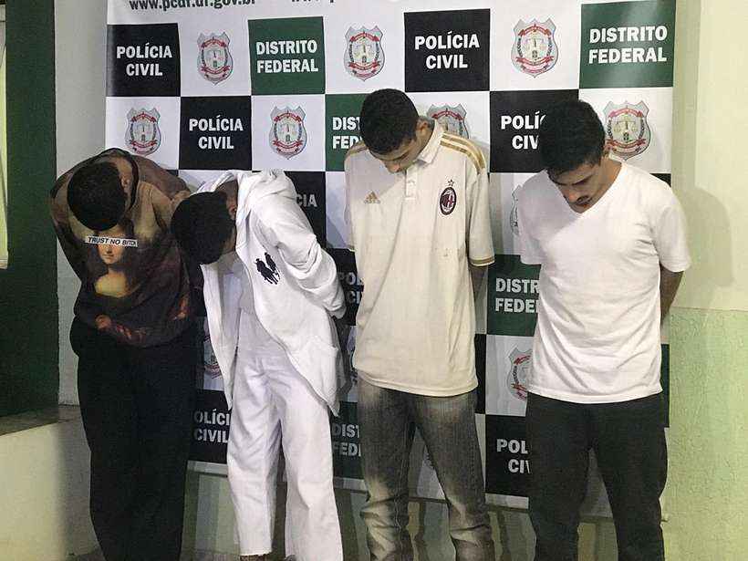 Suspeitos foram presos no mesmo dia do crime, após investigações da Polícia Civil