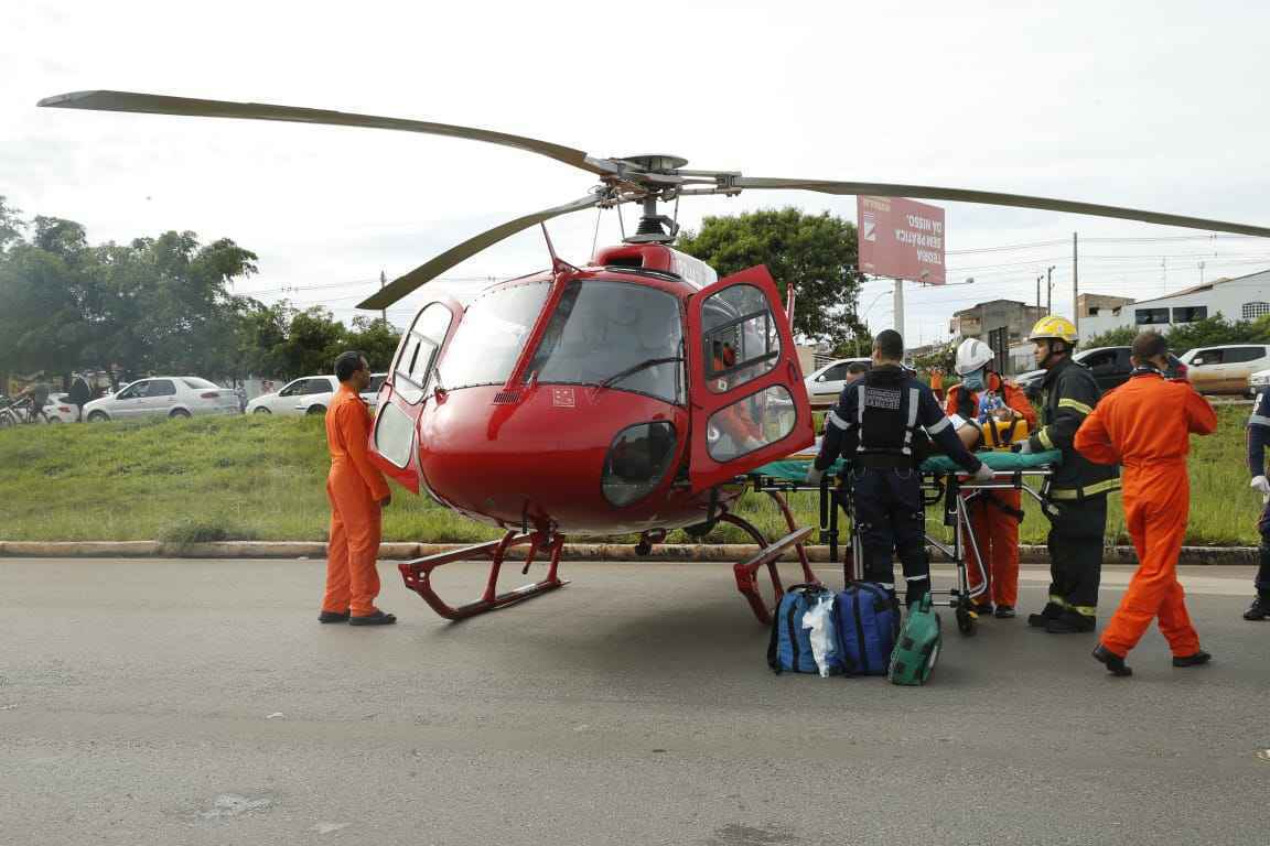 Motociclista embriagado provoca acidente e deixa vítima em estado grave