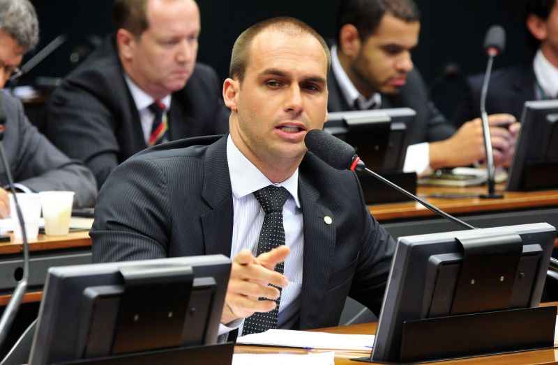 Eduardo Bolsonaro também afirmou que o projeto Escola Sem Partido terá mais chances de ser aprovado no ano que vem