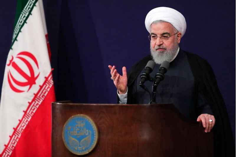 Rouhani afirmou que a indústria de petróleo do Irã já tem mostrado sua força