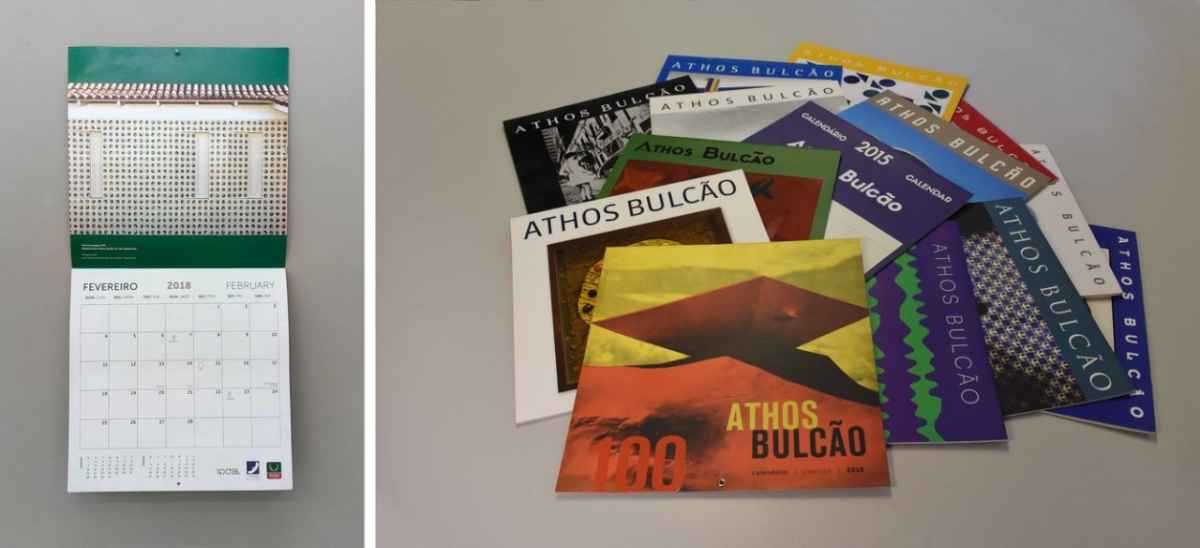 Calendário divulga obra há mais de 20 anos