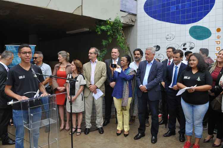 Anderson Maciel estudante do Centro Educacional 11 de Ceilândia