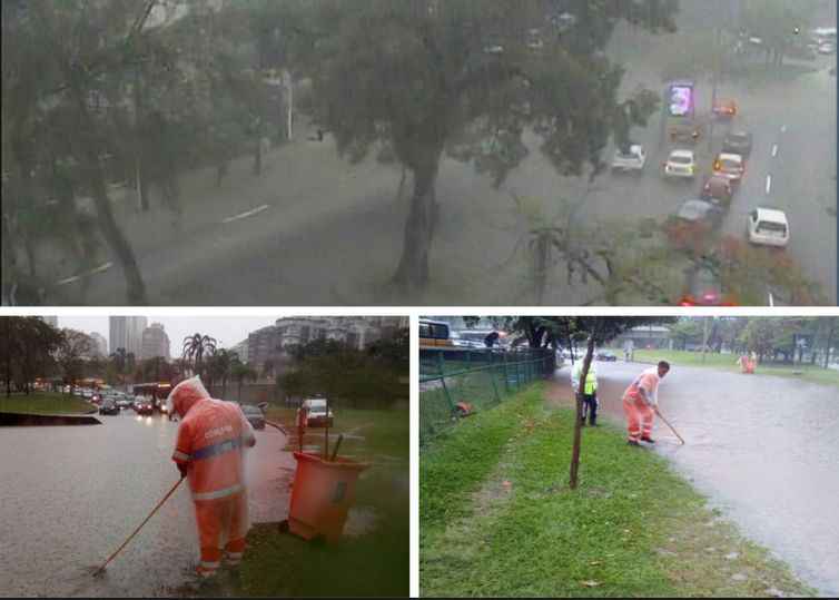 Chuvas das últimas horas tumultuaram o trânsito no Rio de Janeiro e causaram alagamentos em vários pontos da cidade