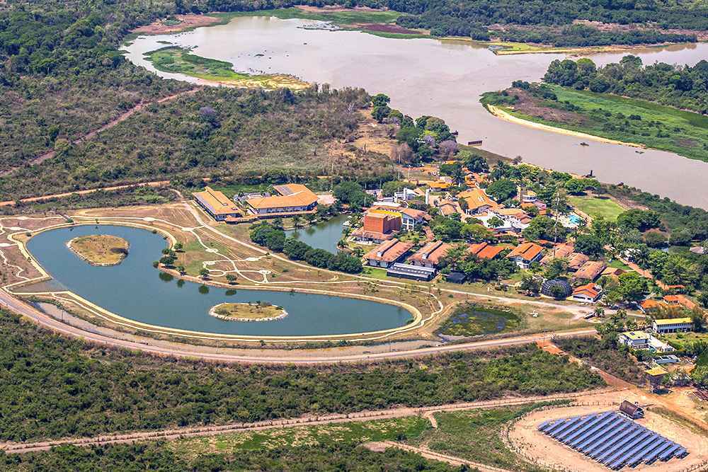 O Hotel Sesc Porto Cercado, que integra o polo socioambiental Sesc Pantanal, no Mato Grosso, venceu o Prêmio Braztoa de Sustentabilidade.