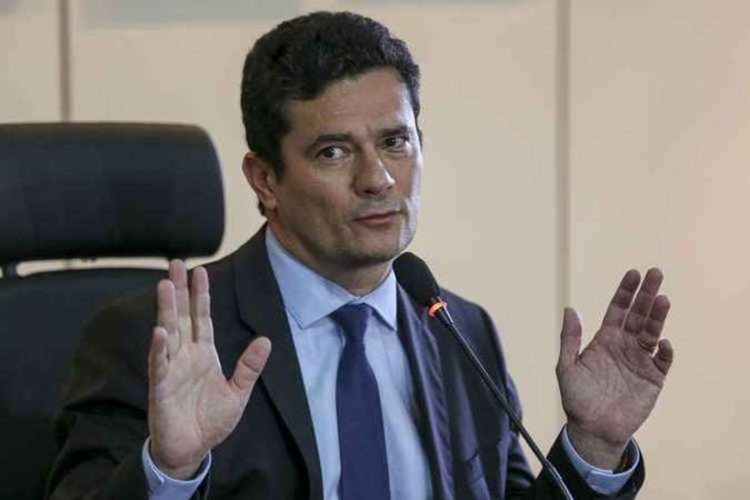 foto do ministro da Justiça, Sérgio Moro, juiz federal da 13ª Vara de Curitiba