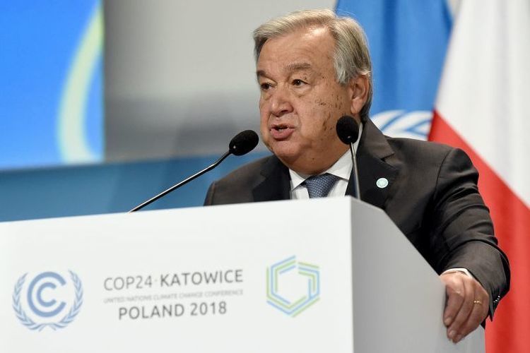 Antonio Guterres, secretário-geral da Organização das Nações Unidas