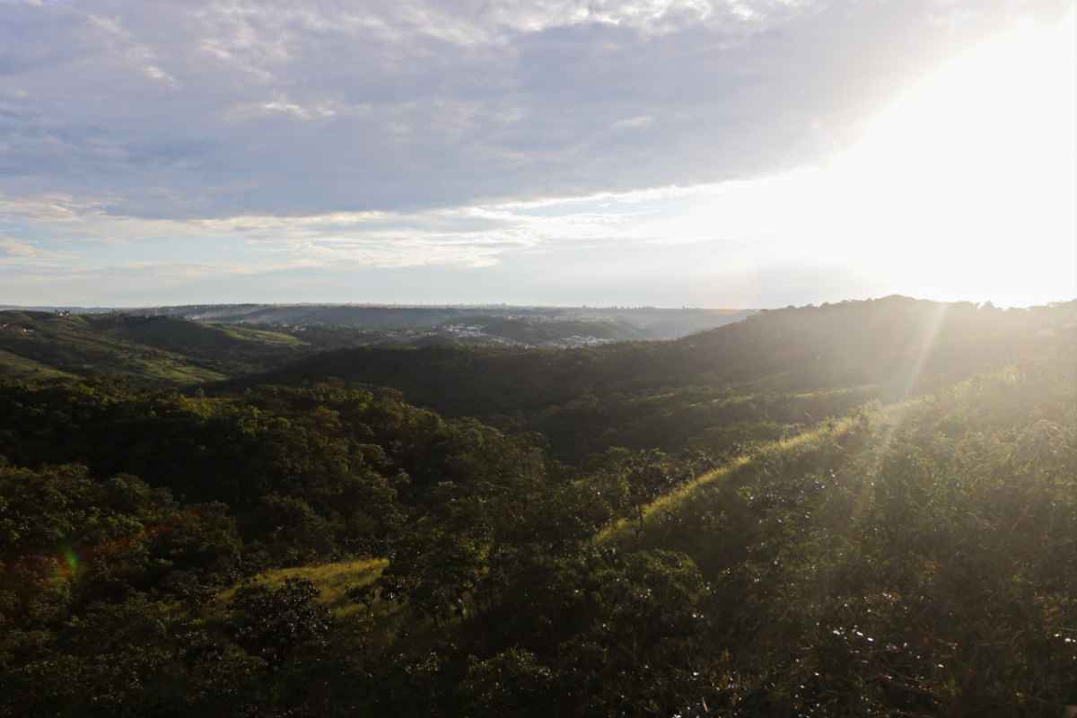 Sol marca o tempo neste começo de semana