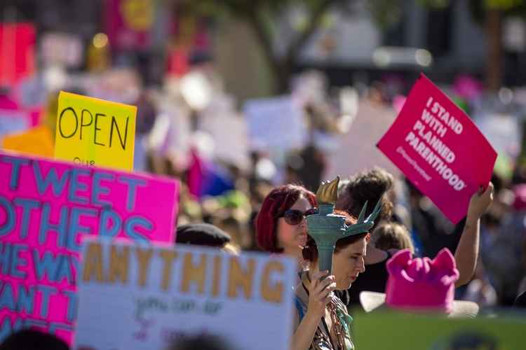 Na Europa, a Marcha das Mulheres foi realizada em Berlim, Roma, Viena e Londres, onde a concentração ocorreu no centro da cidade