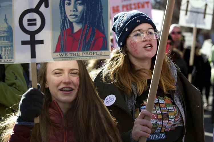 Na Europa, a Marcha das Mulheres foi realizada em Berlim, Roma, Viena e Londres, onde a concentração ocorreu no centro da cidade